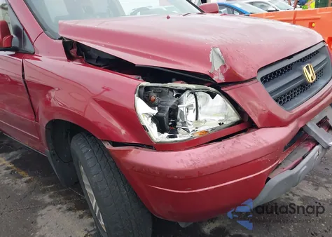 2004 Honda Pilot Ex-L from USA, damaged, VIN 2HKYF18504H599000